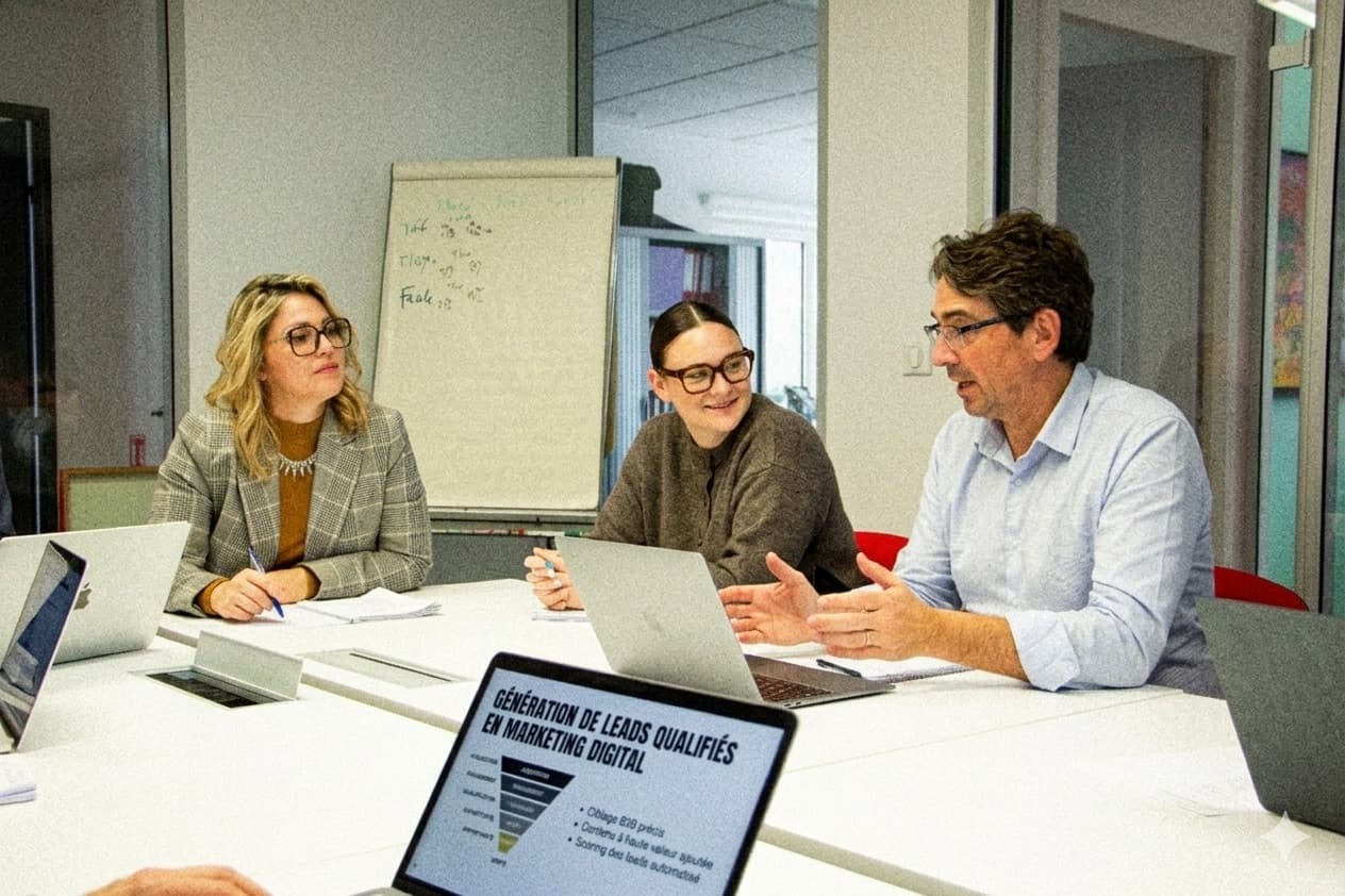 Stratégie de génération de leads B2B chez DARWIN