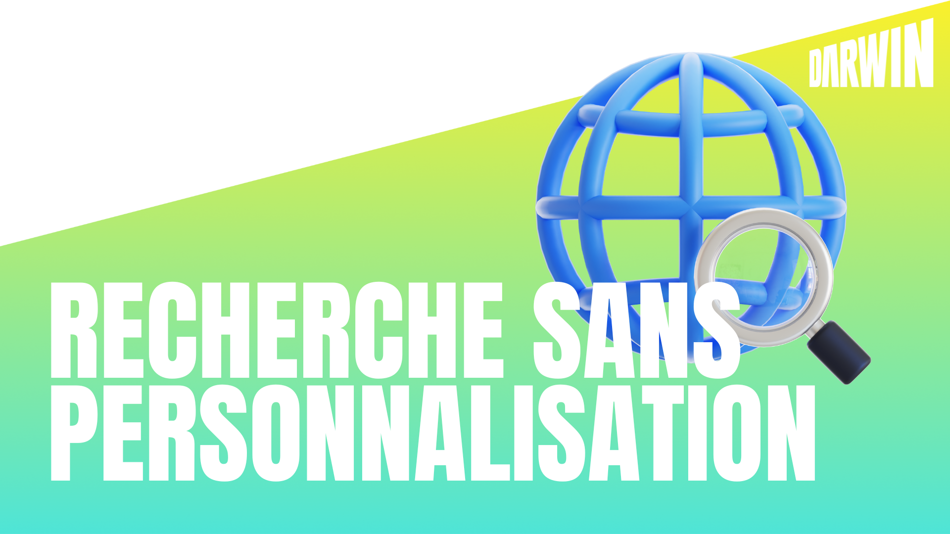 le nouveau mode incognito: recherche sans optimisation